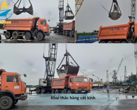 Khai thác hàng cát kính