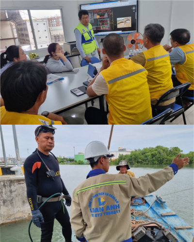 Trục vớt và lắp đặt công trình thủy