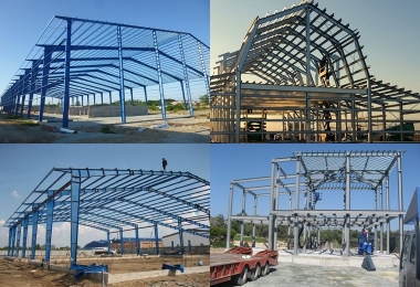 Gia Công Lắp Đặt Kết Cấu Thép